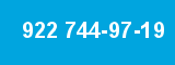 922 744-97-19